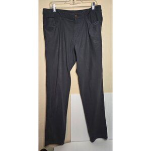 Lululemon Men's Charcoal Gray ABC Pants W/ Gusseted Crotch Five Pockets 36X36